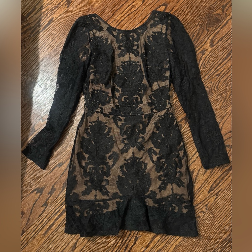 For Love & Lemons Lace Open Back Dress (flawed)